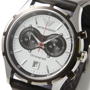 Emporio Armani(エンポリオ・アルマーニ) メンズウォッチ AR0532／ブラック(ラバー)