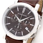 BURBERRY(バーバリー) レザーベルトウォッチ ヘリテージ メンズ クロノグラフ  BU1383