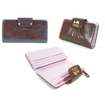 【訳あり】Coach(コーチ) スリム エンベロープ財布 マディソン レザー ダークブラウン 41975