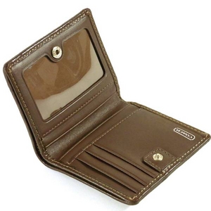 Coach(コーチ) 財布 グラマシー オプアート スモールウォレット カーキ 42941