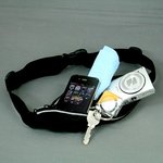 スポーツ用ミニバッグ！ボディーバッグフィット　ブラック