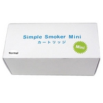 電子タバコ「Simple Smoker Mini(シンプルスモーカーMini)」 専用カートリッジ ノーマル味 100本セット