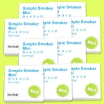 電子タバコ「Simple Smoker Mini(シンプルスモーカーMini)」 専用カートリッジ メンソール味 100本セット