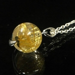 【タイチンルチル】×シルバー925ペンダント