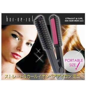 harneral　イオンストレート＆カール　ミニヘアアイロン　HA-390