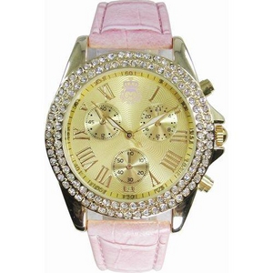 ももえりプロデュース【momoeri】レザーウォッチ MEI011 ピンク