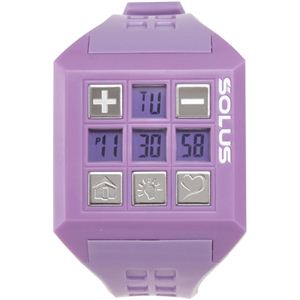 SOLUS（ソーラス） Leisure 820 ハートレートウォッチ  パープル 【ランニングウォッチ】