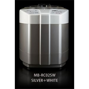 山本電気 MICHIBA KITCHEN PRODUCT 精米機 匠味米 MB-RC02SW シルバー＋ホワイト