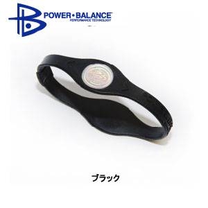 POWER BLANCE（パワーバランス） シリコンブレスレット ブラック [国内正規品] Sサイズ