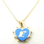 Beji(ベジ) petite ハートイニシャル/ネックレス E