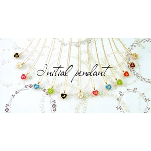 Beji(ベジ) petite ハートイニシャル/ネックレス H