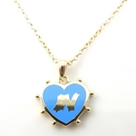 Beji(ベジ) petite ハートイニシャル/ネックレス N