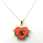 Beji(ベジ) petite ハートイニシャル/ネックレス S