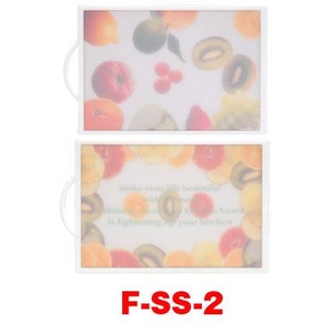 リバーシブル抗菌まな板 F-SS-2 フルーツ