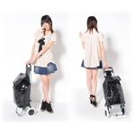 SunRuck（サンルック） ショッピングキャリーバック（黒） SR-C05