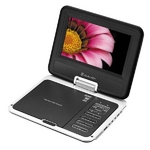 7インチポータブルDVD 白(GHV-PDV775W)