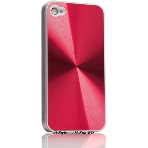 Ai-Style Series iPhone4 ハードケース 【Ai4-Sun-RD】 Type Sun RD(レッド）