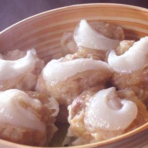 新宿「光来」 フカヒレ姿煮焼売