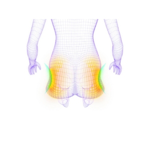 骨盤ケアソファ Airly Shape neo(エアリーシェイプネオ) AIM-FN005 レッド