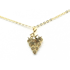 西山茉希プロデュース Shaula（シャウラ） Fruit Motif ブドウNECKLACE（ネックレス）