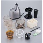 【期間延長！限定値下げ】HUROM（ヒューロム） 低速ジューサー SLOW JUICER（スロージューサー） シルバー HU-300S