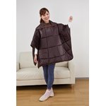 TEIJIN（テイジン） あったかすっぽりケット ショート　TFJJ23　ブラウン