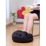 TVでも好評！！電気を使わない 暖か足温器  Cubeads「ペチカ」（色：外面／黒、中面／茶）