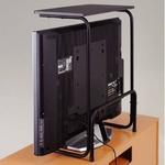 液晶テレビ上のせラック