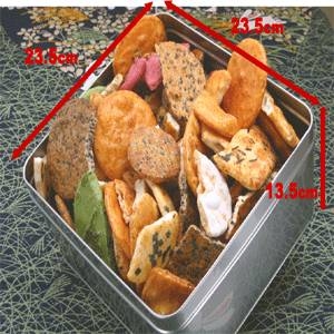 【訳あり】草加・おまかせ割れせんべい（煎餅） 1,000g缶