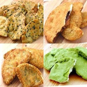 【訳あり】草加・おまかせ割れせんべい（煎餅） 1,000g缶