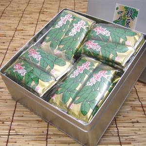 【無着色】草加・枝豆せんべい（煎餅） 48枚（1枚パック12本×4袋）