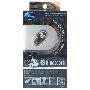 Rix（リックス） ディズニー （Disney） Bluetoothミッキーシルエットイヤホンマイク （ブラック） RX-DNYBT1BK