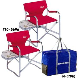 Coleman コールマン テーブル付きキャプテンチェア キャリーバッグ3点セット こだわれ あうとどあlife