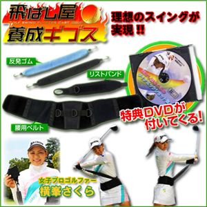 2009年賞金女王 横峯さくらの飛ばし屋養成ギブス（特典DVD付）   M-L（80～105cm）