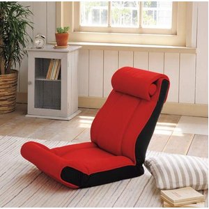 ツカモトエイム porto（ポルト) ボティアップチェア　AIM-FN016　レッド　（腹筋座椅子）　