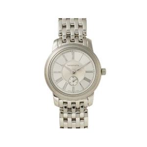 【現品限り】TIFFANY（ティファニー） マークラウンド クオーツ レディース SS 時計 文字盤:シルバー 【中古A】