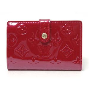 【現品限り】LOUIS VUITTON（ルイ ヴィトン） ヴェルニ がま口財布 ガマ口 ポムダムール M91980 【新品同様】