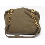 【現品限り】Loewe（ロエベ） ショルダーバッグ スエード ブラウン 【中古AB】