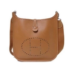 【現品限り】HERMES（エルメス） エブリン3（トロワ）PM エプソン ゴールド シルバー金具 【中古SA】