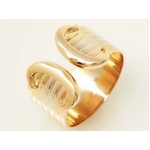 【現品限り】Cartier（カルティエ） 2Cリング LM スリーカラー #54 【中古SA】