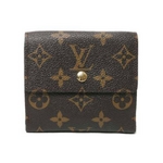 【現品限り】LOUIS VUITTON（ルイ ヴィトン）モノグラム Wホック財布 M61654 【中古A】