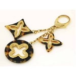 【現品限り】LOUIS VUITTON（ルイ ヴィトン） キーリング ビジュー サック アンソレンス エカイユ M65844【中古AB】