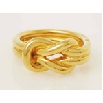 【現品限り】HERMES（エルメス） スカーフリング ゴールド【中古AB】