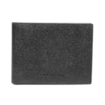【現品限り】BVLGARI（ブルガリ） 二つ折り札入れ 黒 ブラック 【中古SA】