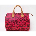 【現品限り】LOUIS VUITTON（ルイ ヴィトン） モノグラムグラフィティ スピーディ30 M93704 【中古A】