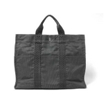 【現品限り】HERMES（エルメス） エールライントートMM グレー 【中古B】