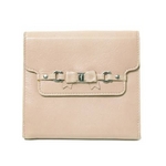 【現品限り】Ferragamo（フェラガモ） Wホック財布 ピンク【中古B】