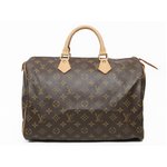 【美品 現品限り】 LOUIS VUITTON ［ルイヴィトン］ モノグラム スピーディ35　M41524 【中古AB】