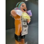 【ペルー産】伝説のエケッコー人形(エケコ人形) 約19cm(ミドルサイズ/M)