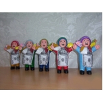 【ペルー産】伝説のエケッコー人形（エケコ人形） 約19cm（ミドルサイズ/M）